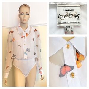 Joseph Ribkoff butterfly top